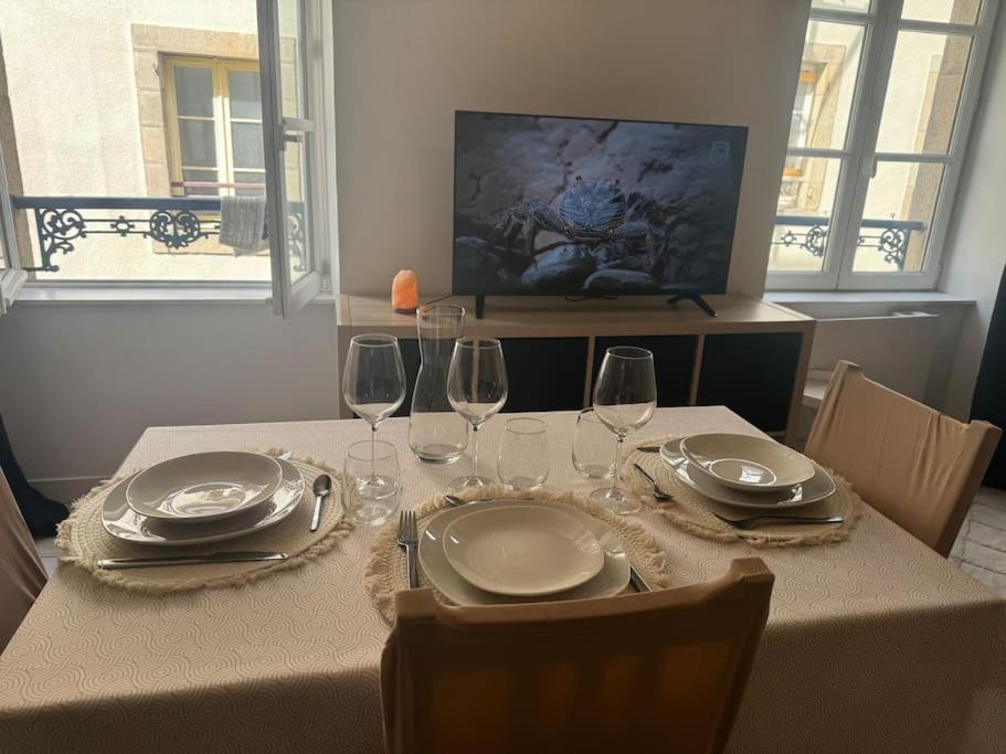 Bel Appartement, Coeur De Morlaix Exteriér fotografie